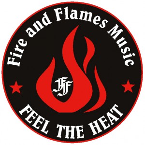 Fire and Flames Music Circle Small